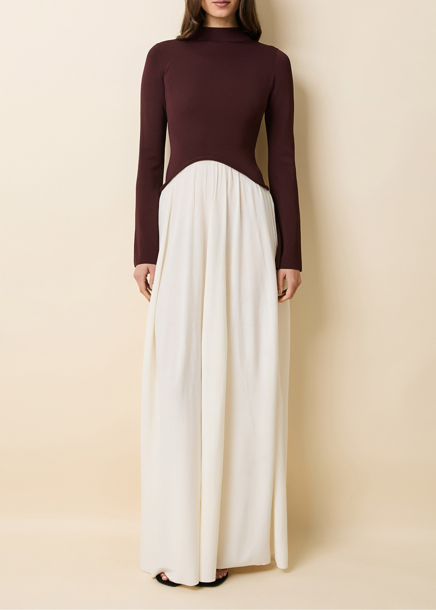 Soglio Dress Raisin Brown / Brule