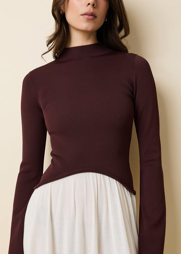 Soglio Dress Raisin Brown / Brule