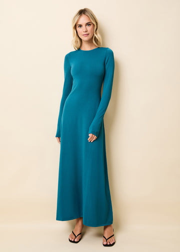 Dora Dress Nocturnal Blue