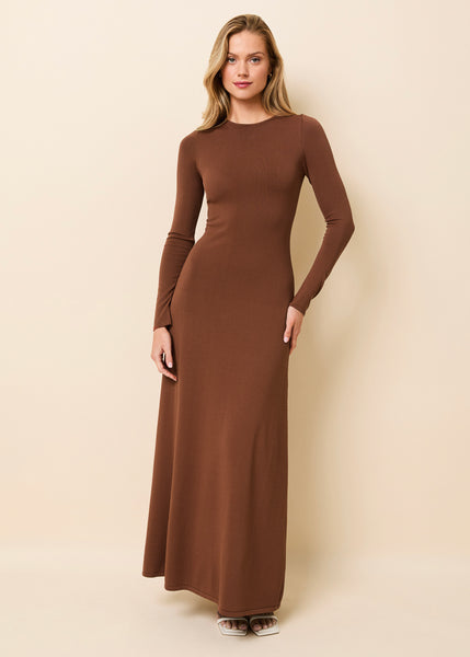 Dora Dress Coconut | Solid & Striped