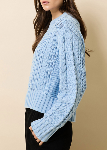 Cora Sweater Open Water