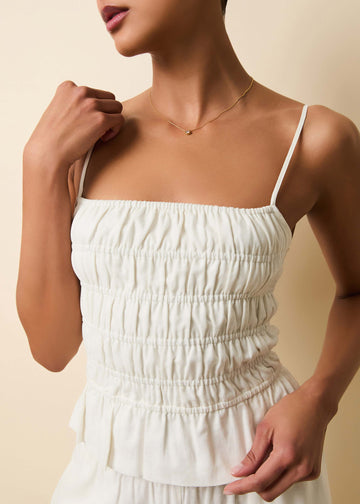 Delta Top Optic White - Solid & Striped