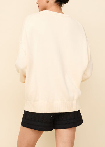 Reva Cotton Sweater Clay