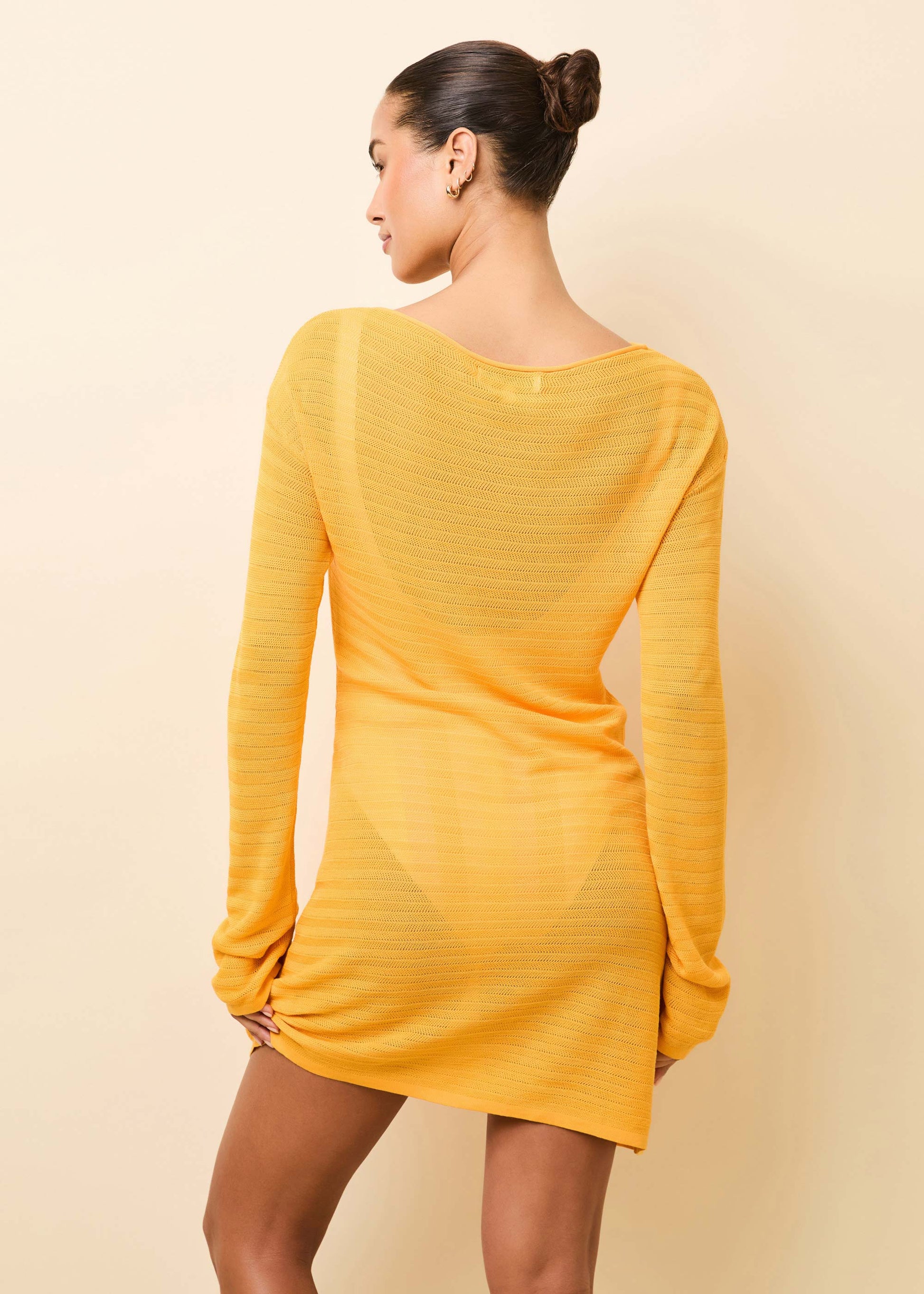 Nicki Dress Mango - Solid & Striped