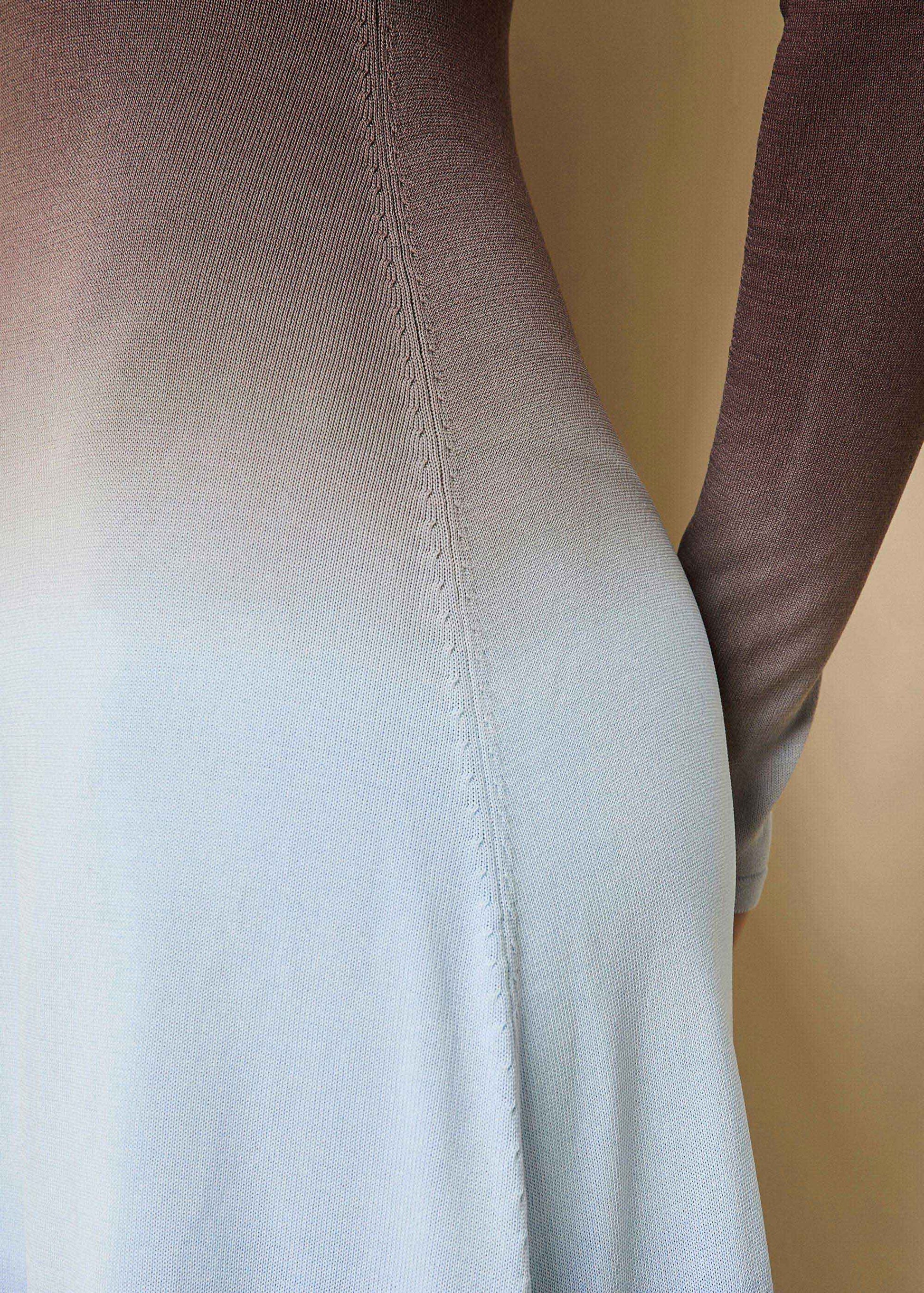 Dora Dress Ombre Twilight / Raisin Brown - Solid & Striped