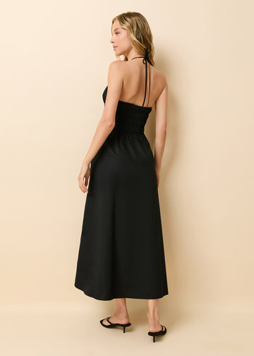 Lolita Dress Noir - Solid & Striped