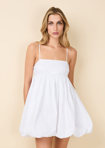 Charlotte Dress Optic White