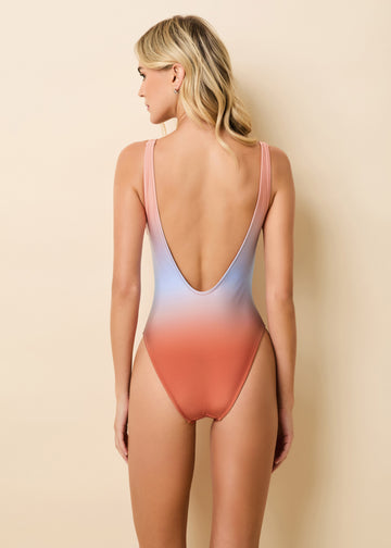 Hailey One Piece Ombre Peachy Keen