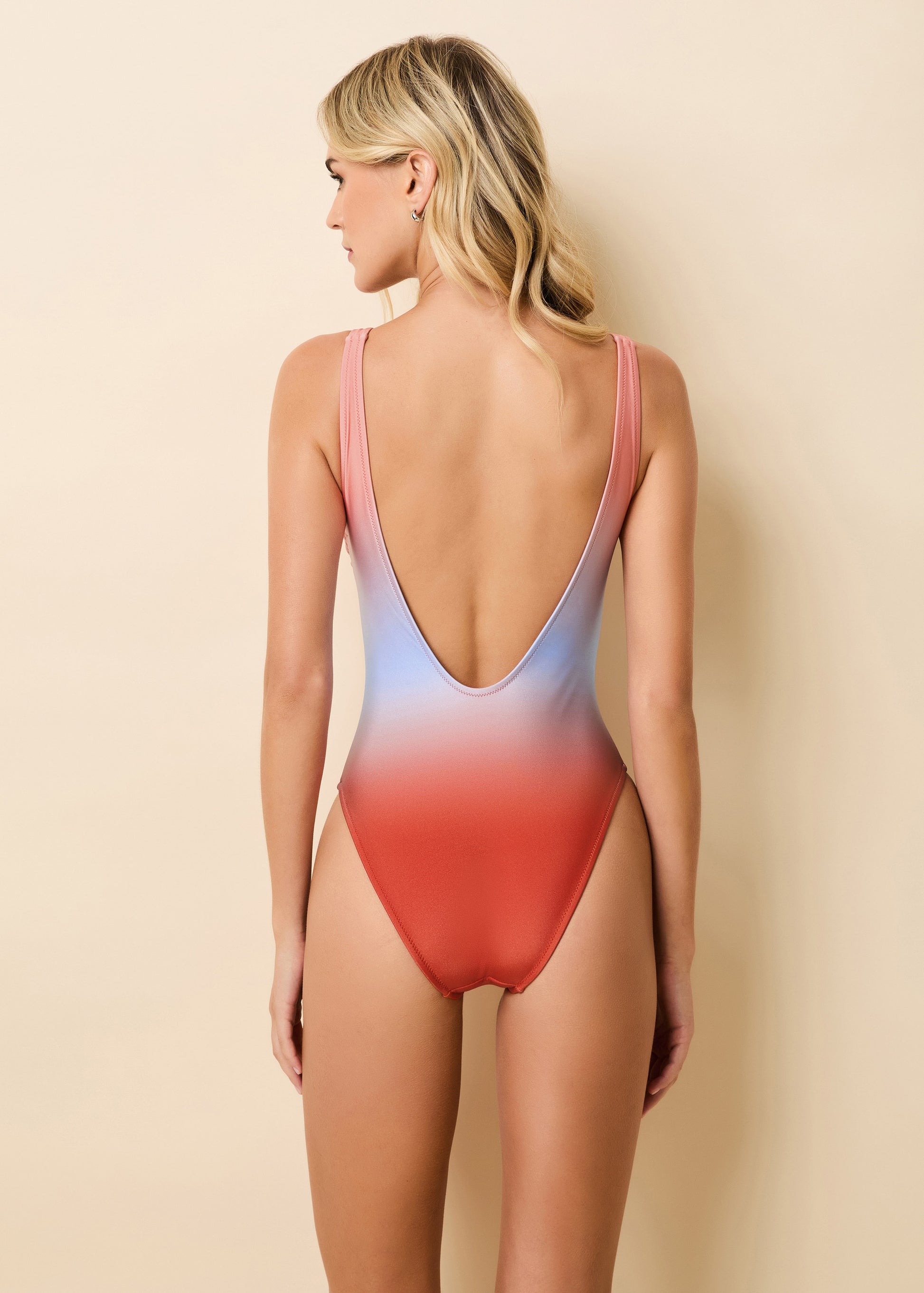 Hailey One Piece Ombre Peachy Keen