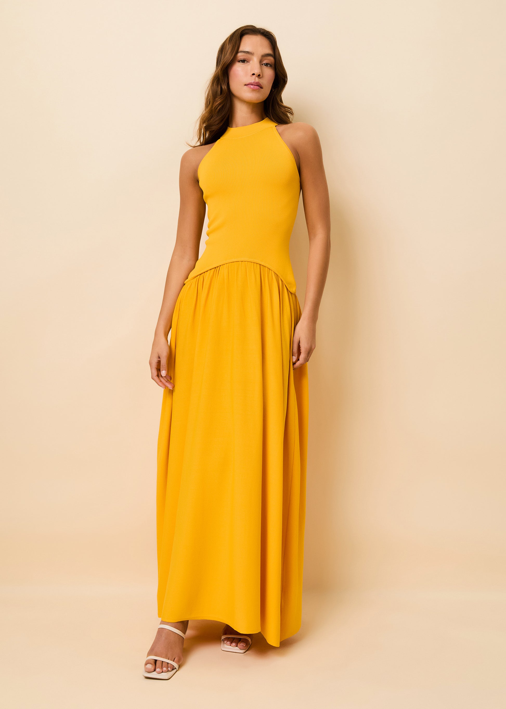 Solid & Striped Isola Dress Pineapple M / Pineapple