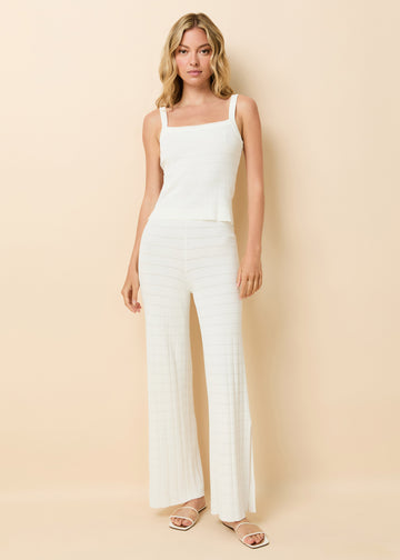 Logan Pant Optic White