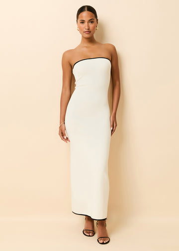 Caroline Dress Brule / Noir