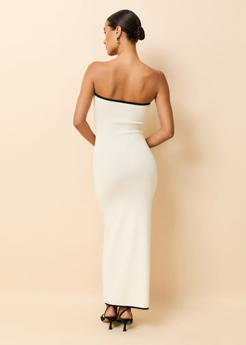 Caroline Dress Brule / Noir