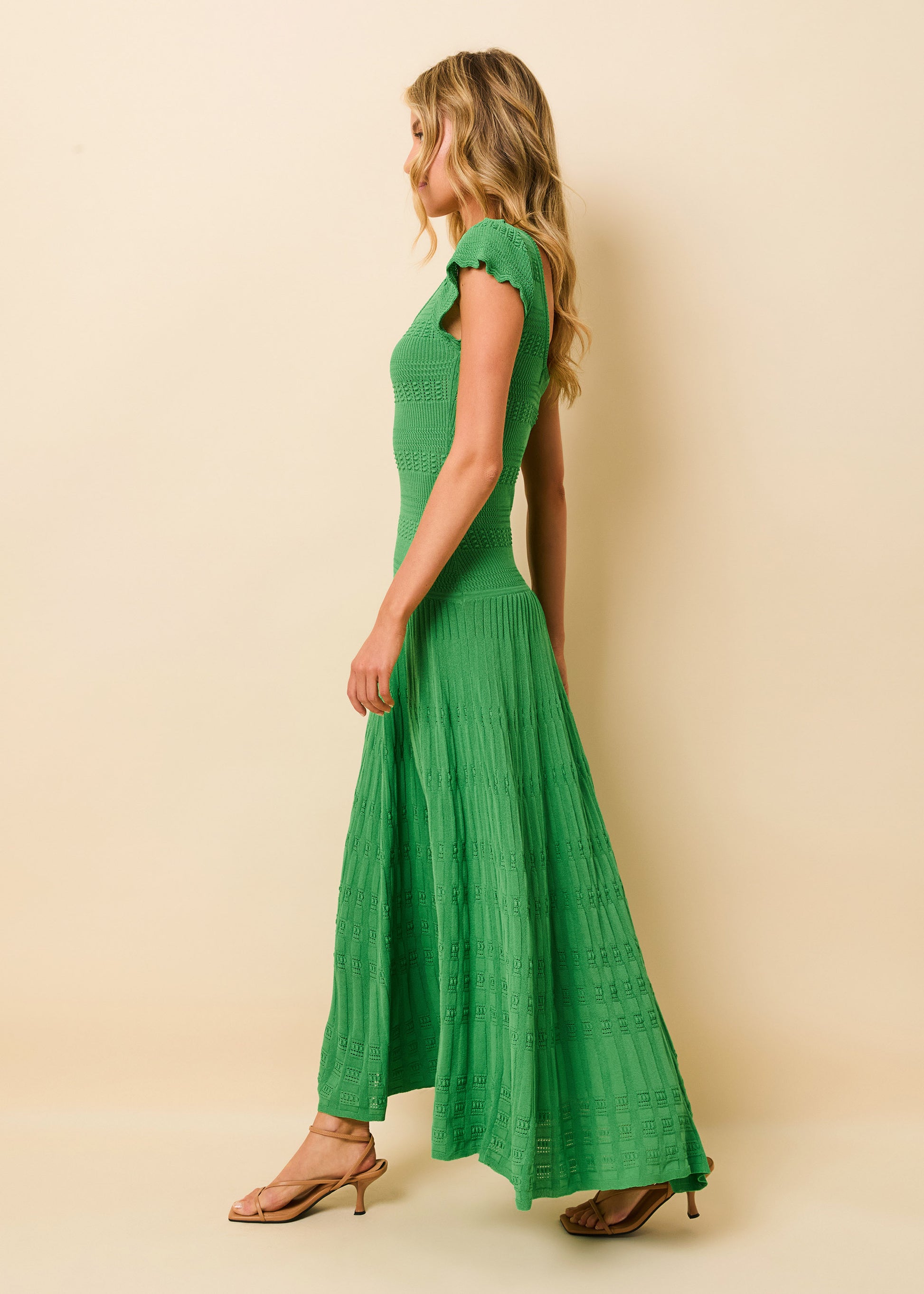 Solid & Striped The Belle Dress - Turtle Green