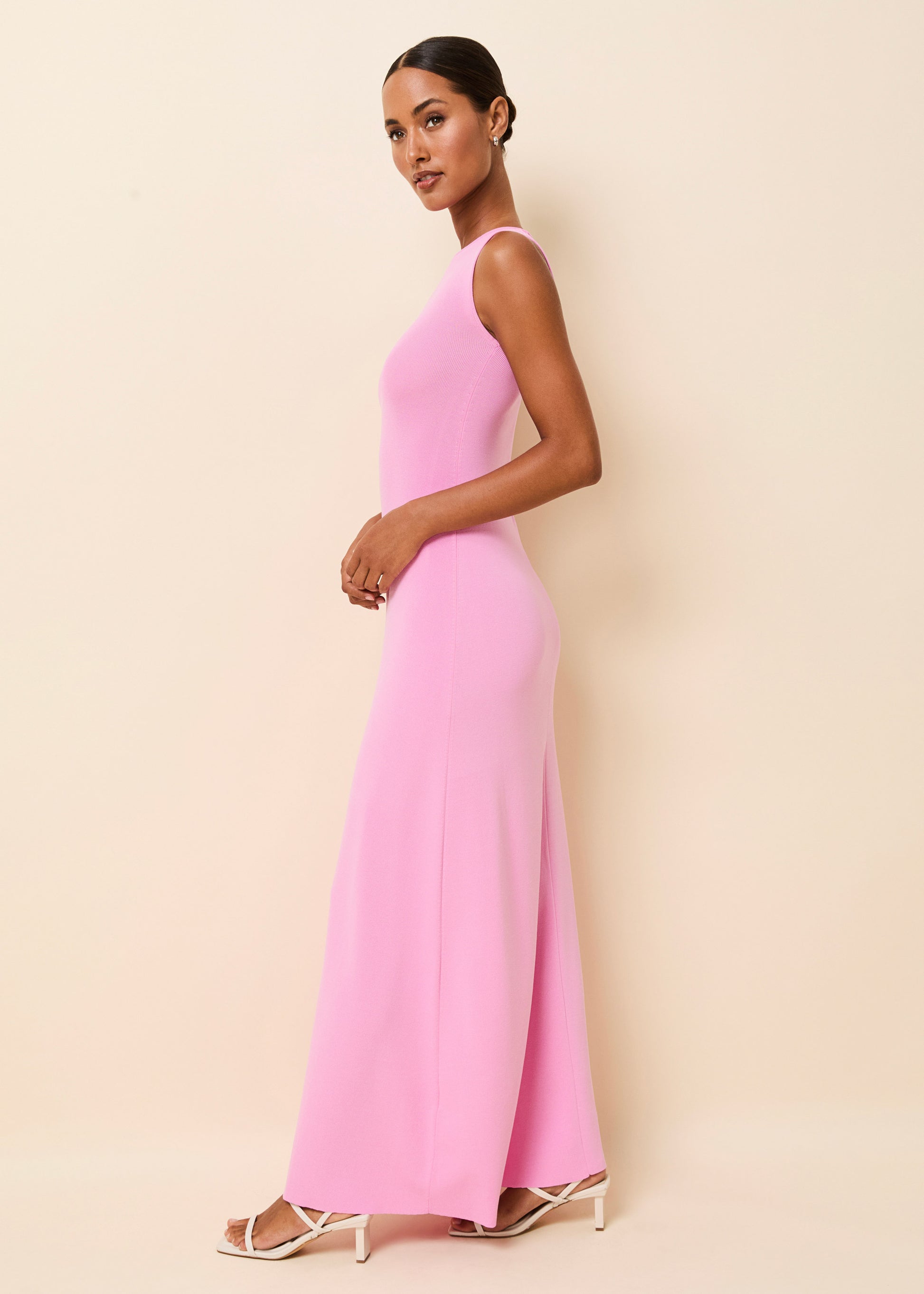Lucerne Dress Bon Bon - Solid & Striped