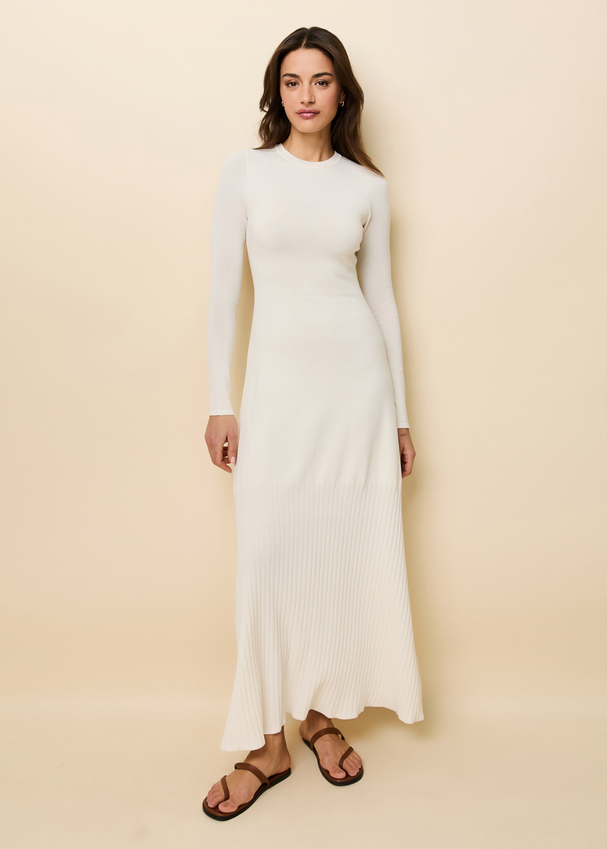 Dora Ribbed Dress Brule Solid Striped Dora ribbed dress brule solid striped