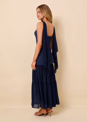 Verity Dress Deep Canal