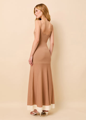Tess Dress Camel / Brule