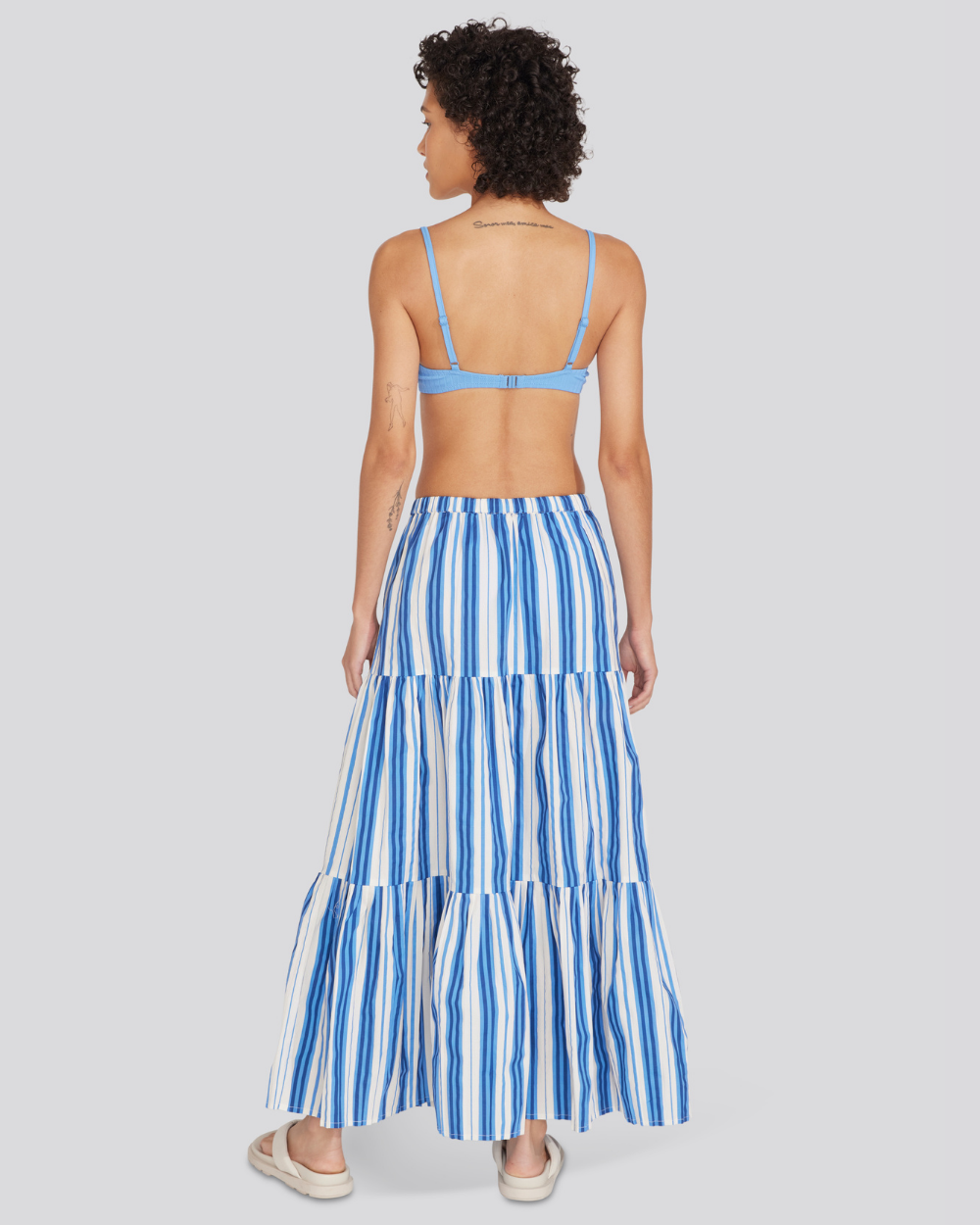 The Addison Skirt - Solid & Striped