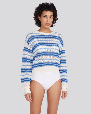 The Tobi Sweater - Solid & Striped