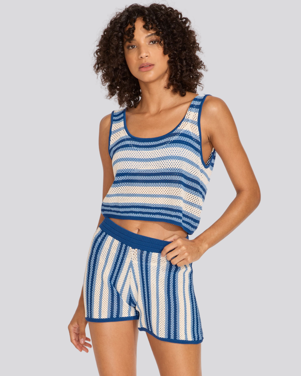 The Charlie Tank - Solid & Striped