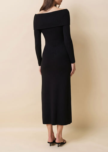 The Sabrina Dress Noir
