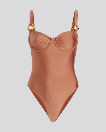 Adrienne One Piece Cocoa