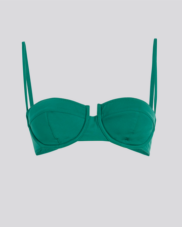 Arlo Bikini Top Lush Green