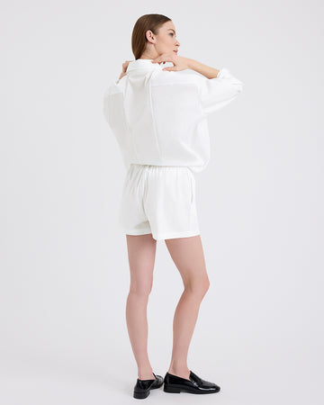 The Loretto Short Optic White