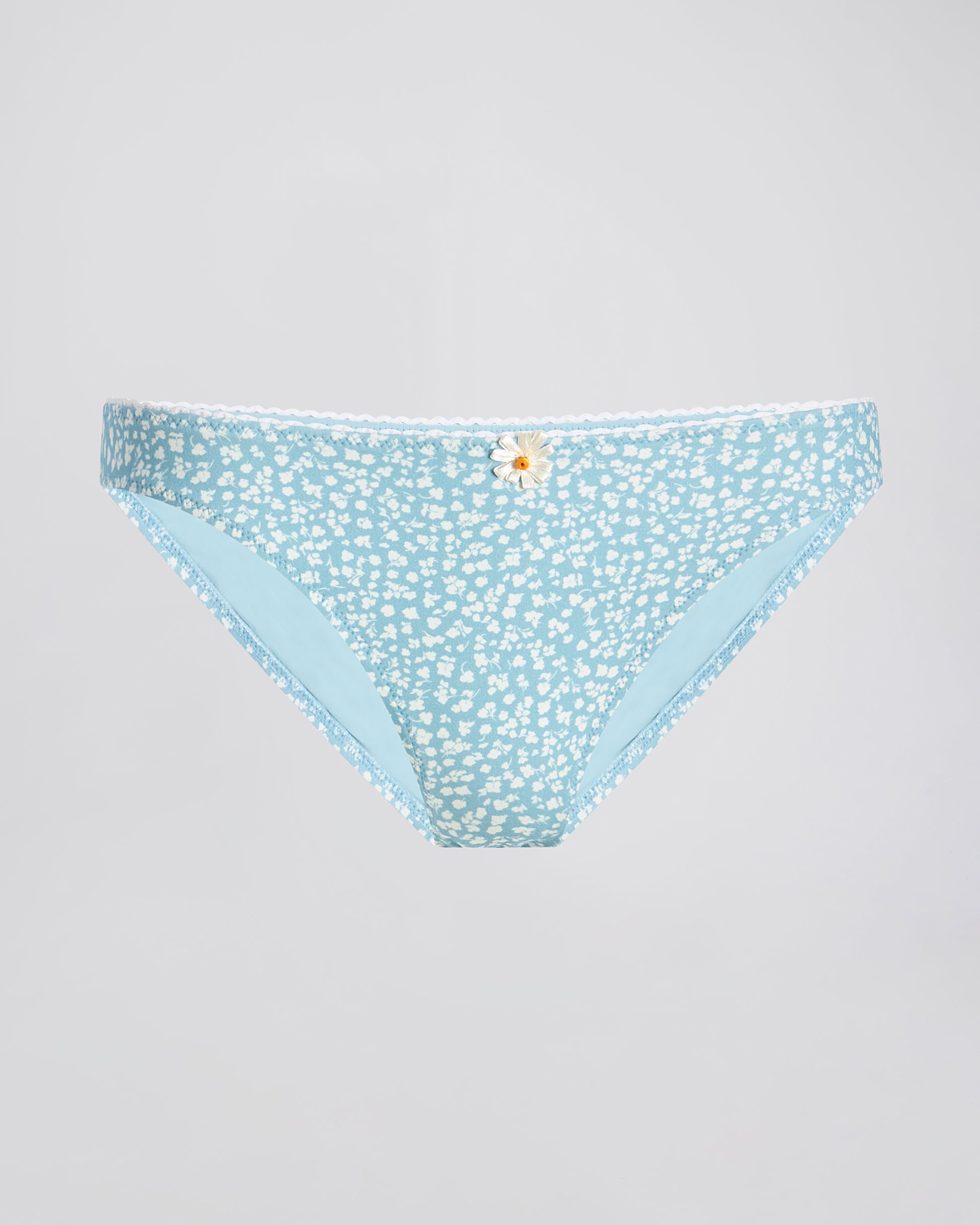 The Daphne Bikini Bottom - Solid & Striped