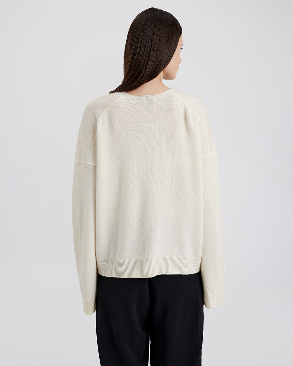 The Lowell Cashmere Sweater - Solid & Striped