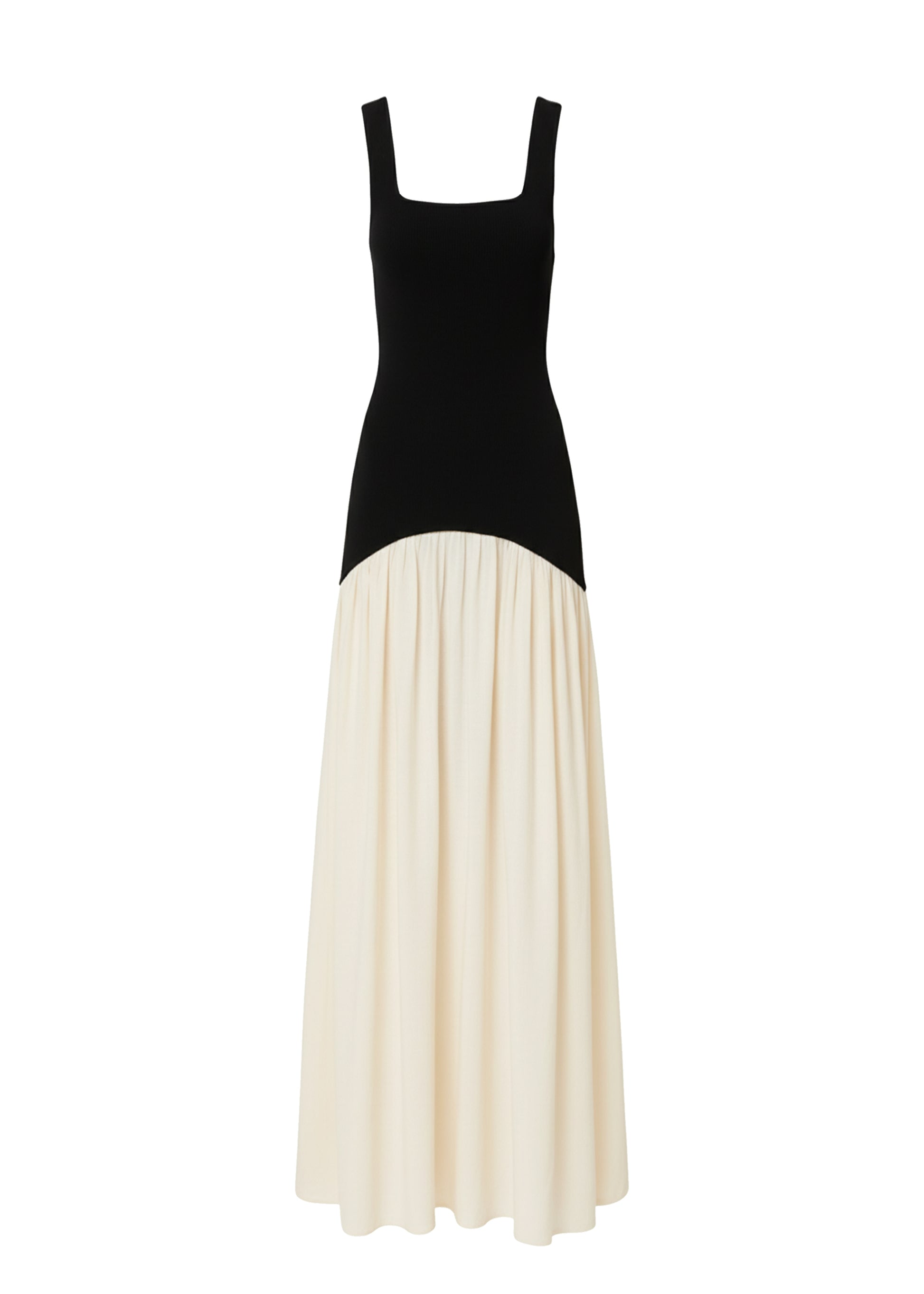 Camila Dress Noir / Brule - Solid & Striped