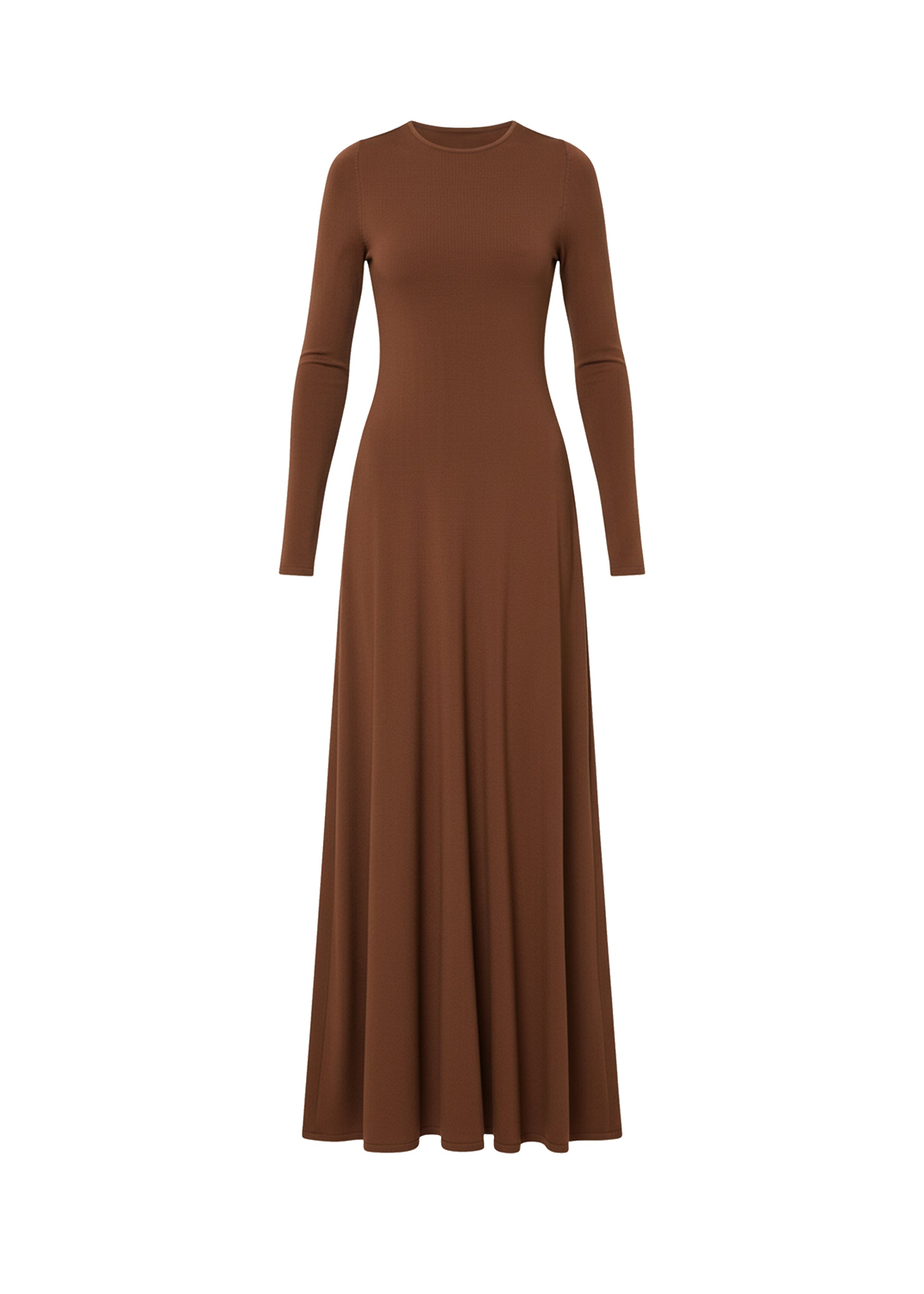 Dora Dress Coconut - Solid & Striped