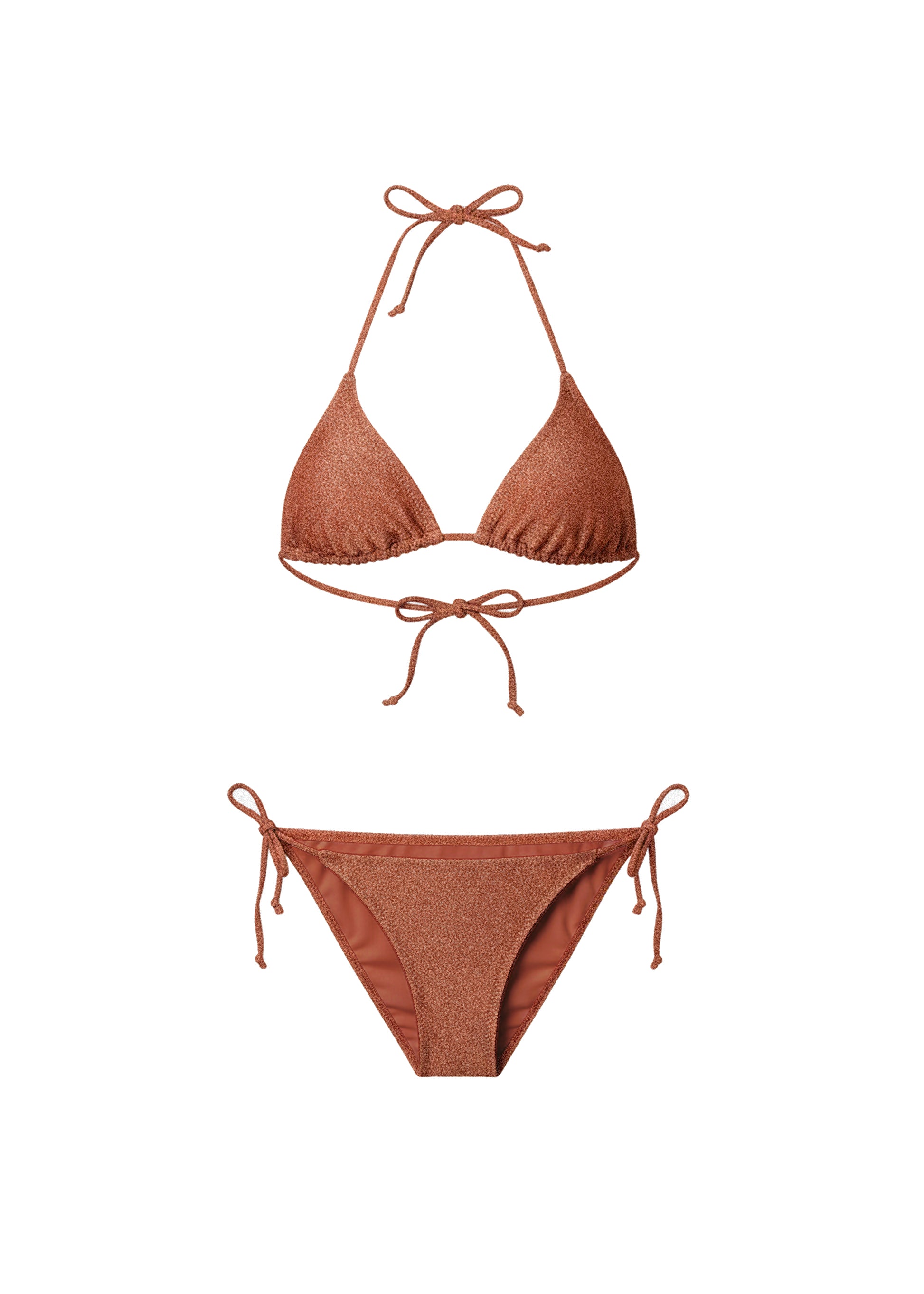 Iris Bikini Bottom Spice - Solid & Striped