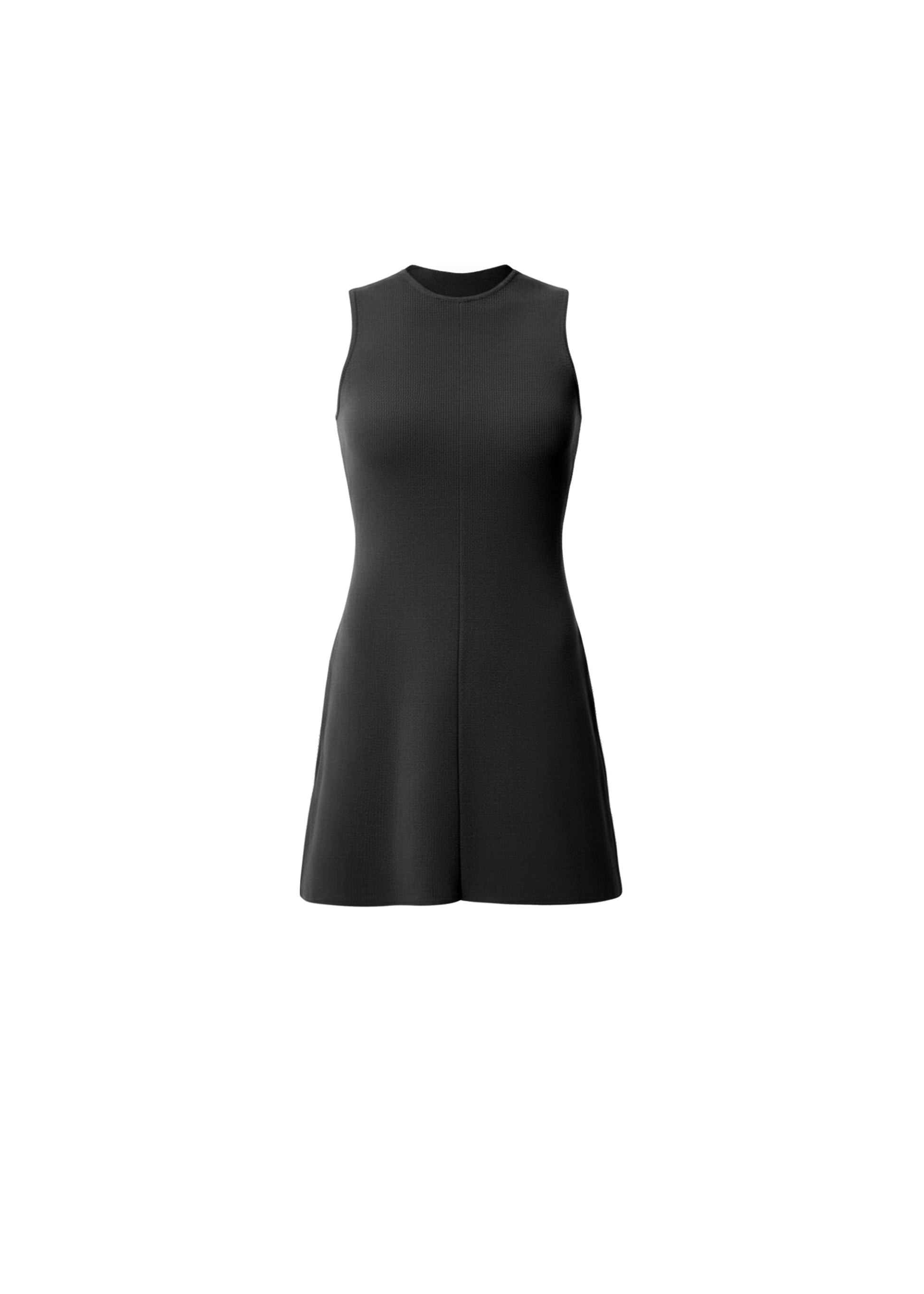 Lucerne Mini Dress Noir - Solid & Striped