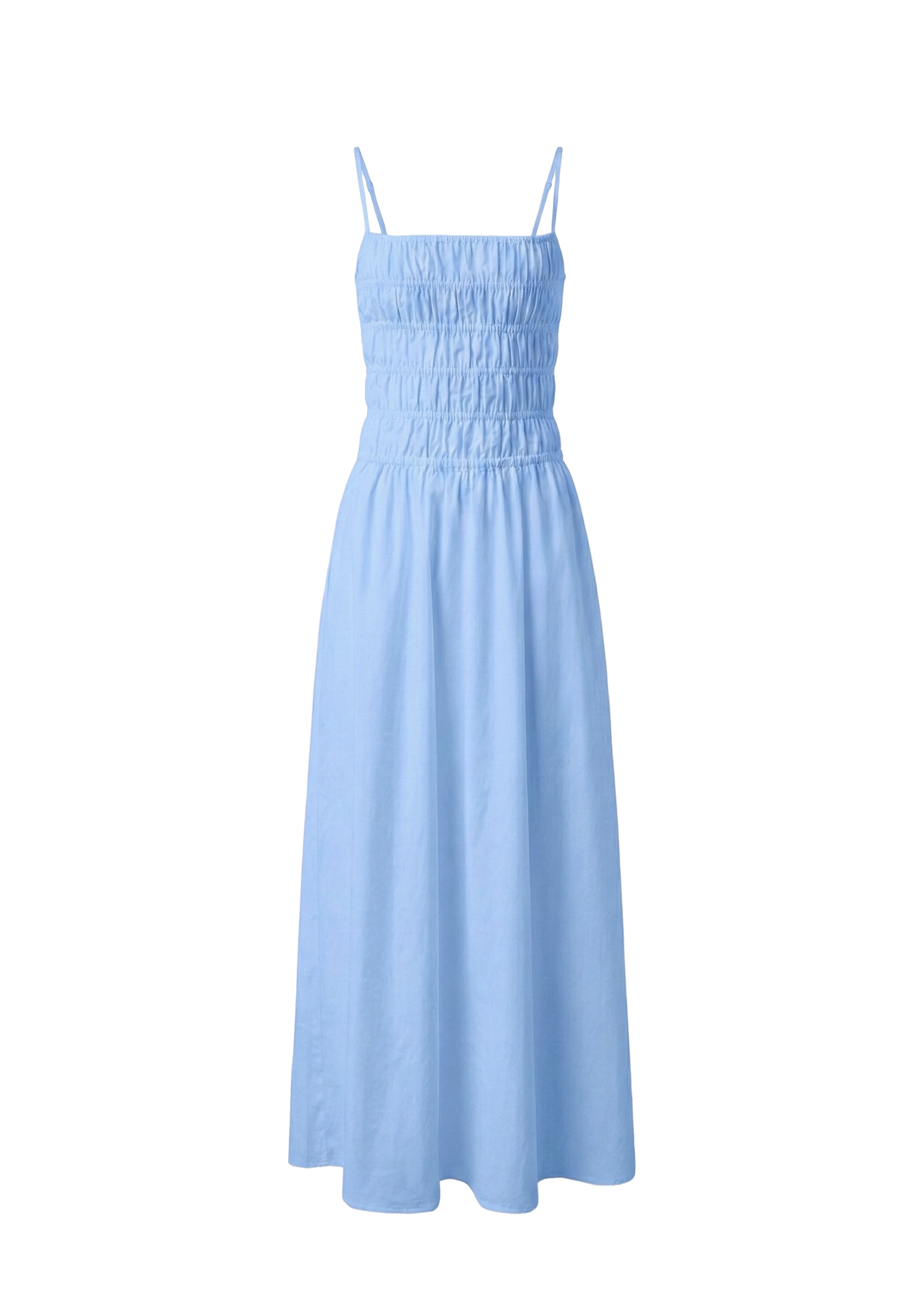 Delta Midi Dress Poplin Blue Lagoon