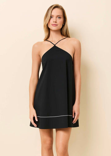 Grace Mini Dress Noir
