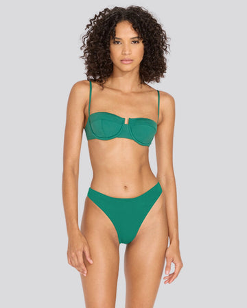 Arlo Bikini Top Lush Green