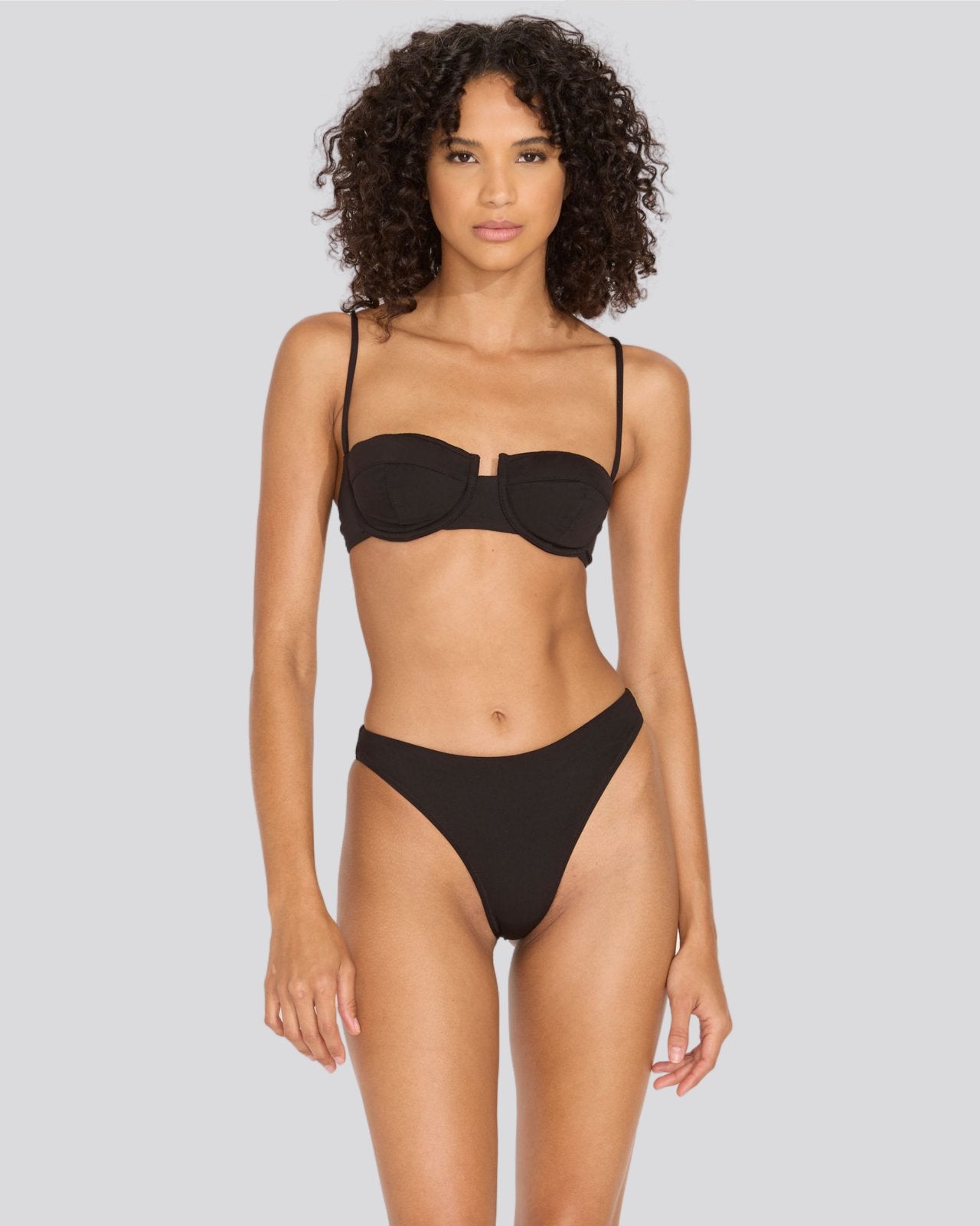 The Arlo Bikini Top - Solid & Striped