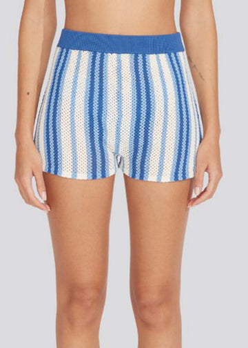 Charlie Short Marina Blue Stripe