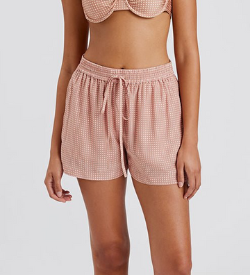 Charlie Short Baby Polkadot Taupe