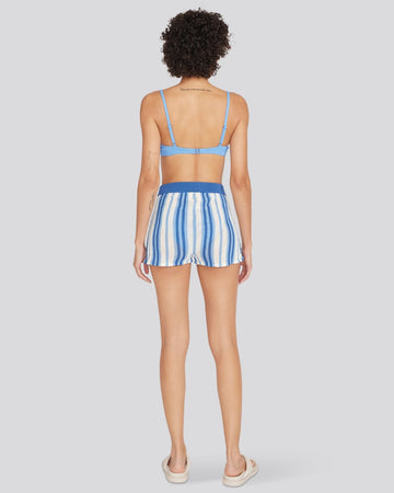 Charlie Short Marina Blue Stripe