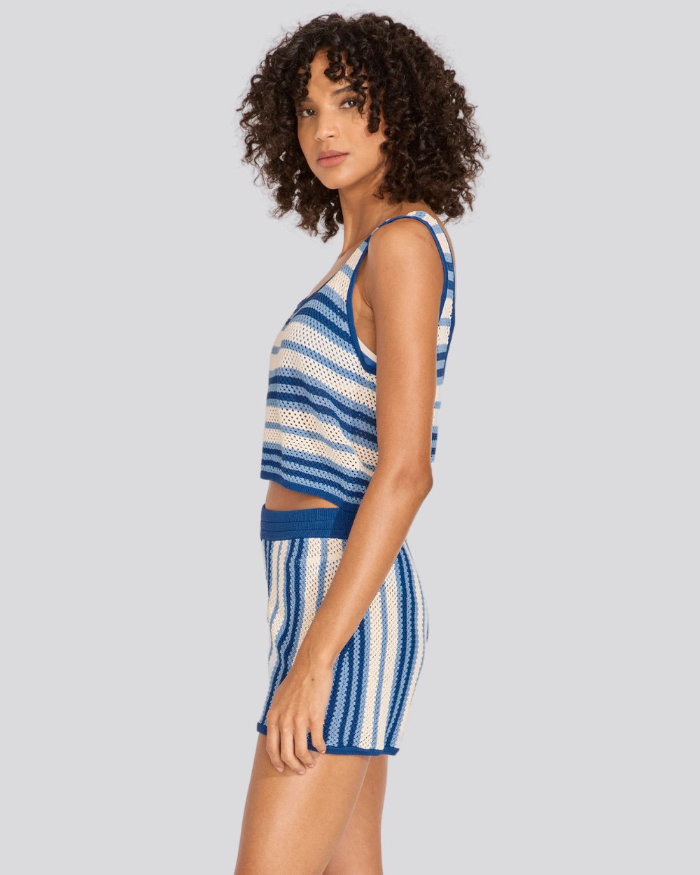 The Charlie Tank - Solid & Striped
