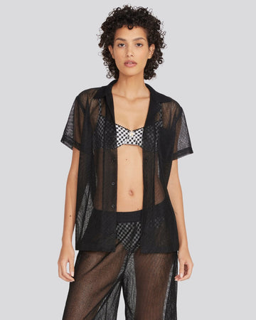 Dahlia Top Noir