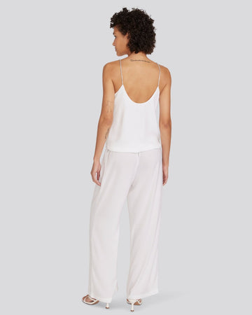 Dani Rhinestone Pant Optic White