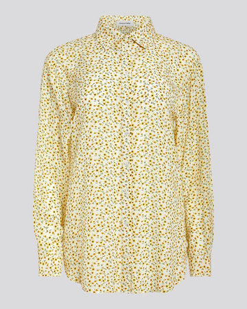 Delmore Button Down Shirt Sunflower Print