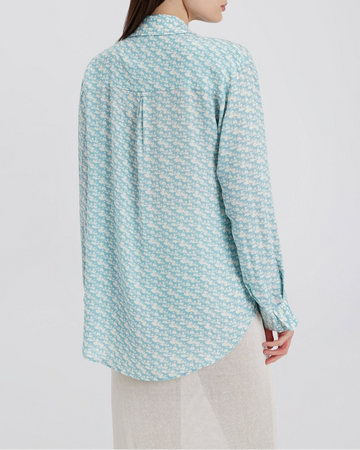Delmore Button Down Shirt Horse Print