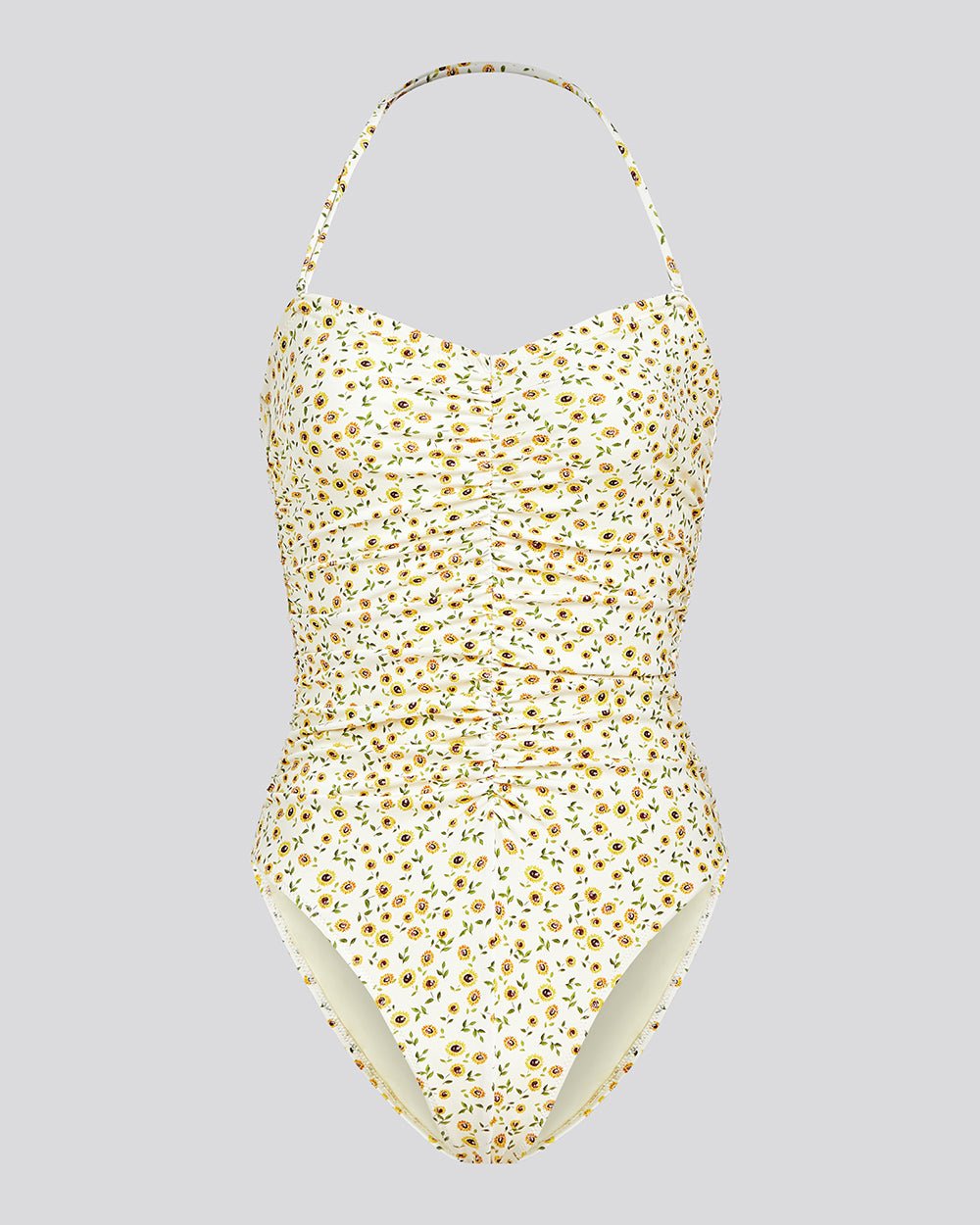 Devon One Piece Sunflower Print