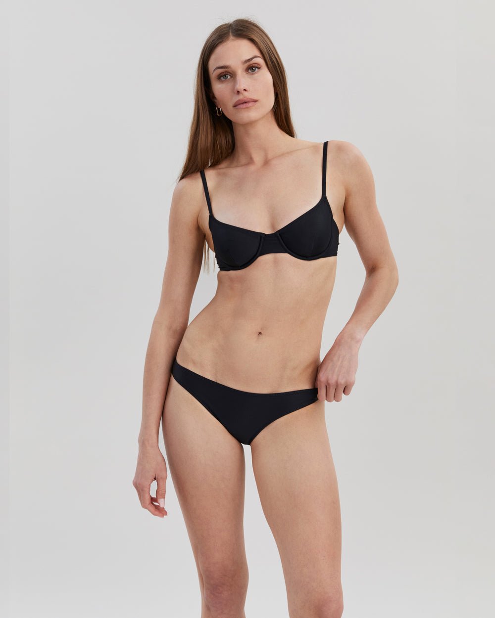The Eva Bikini Bottom - Solid & Striped