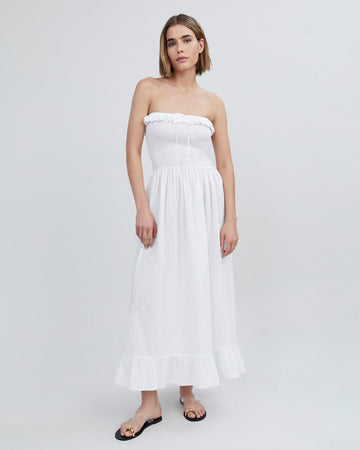 The Eyelet Nicole Dress - Solid & Striped